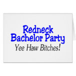 Redneck Bachelor Party Yee Haw Card Redneck Bachelor Party Yee Haw Card