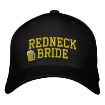 Redneck Bride Embroidered Hat