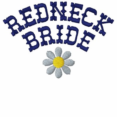 Redneck Bride Embroidered Shirt by embroideryshirts
