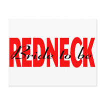 Redneck Bride To Be postcards