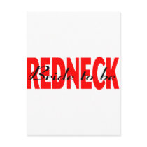 Redneck Bride To Be postcards