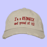 REDNECK CAP embroidered hats