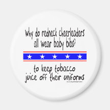 REDNECK CHEERLEADERS T-SHIRTS AND GIFTS FRIDGE MAGNETS