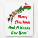 Redneck Christmas Mouse Pad