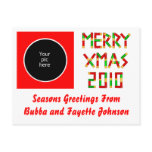 Redneck Christmas postcards