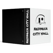 , REDNECK CITY HALL school binder