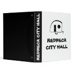 , REDNECK CITY HALL school binder
