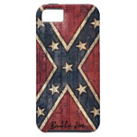 Redneck Confederate Flag with Brick Wall Texture casemate cases