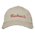 Redneck Embroidered Hat embroidered hats by imperfectiomism Redneck Embroidered Hat embroidered hats