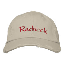Redneck Embroidered Hat embroidered hats by imperfectiomism Redneck Embroidered Hat embroidered hats