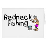 Redneck Fishing Greeting Card