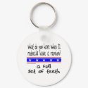 REDNECK FULL SET OF TEETH T-SHIRTS AND GIFTS keychains