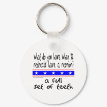 REDNECK FULL SET OF TEETH T-SHIRTS AND GIFTS keychains by redneckproudtees REDNECK FULL SET OF TEETH T-SHIRTS AND GIFTS keychains