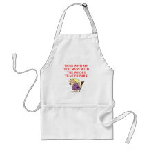 redneck hillbilly joke aprons