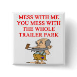 redneck hillbilly joke buttons