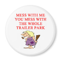 redneck hillbilly joke magnets
