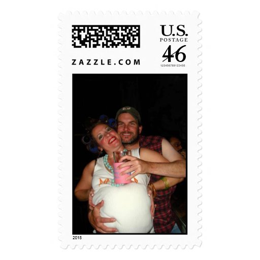 Redneck Holiday Postage