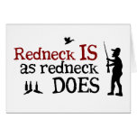 Redneck Is as Redneck Does cards