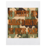 REDNECK MARRIAGE &amp; HUNTING SEASON T-SHIRT FULL COLOR FLYER