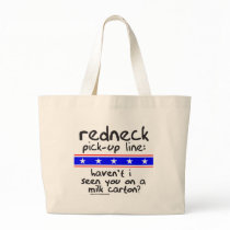 REDNECK PICK-UP LINE MILK CARTON T-SHIRTS bags