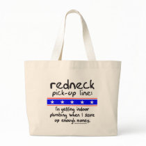 REDNECK PICK-UP LINE PLUMBING T-SHIRTS bags