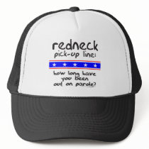 REDNECK PICK-UP LINE  T-SHIRTS AND GIFTS hats