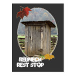 Redneck Rest Stop Post Card