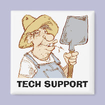 Redneck Tech Support magnets by NateOwens Redneck Tech Support magnets