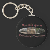 Redneck-up.com Key Chain keychains
