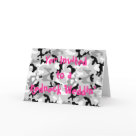 postcard - Redneck Wedding invitations in winter camo. Customize the inside of these invitations with all your Redneck Wedding information!