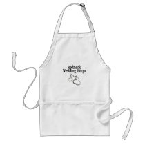 Redneck Wedding Rings aprons by BacheloretteGirl Redneck Wedding Rings aprons