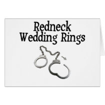 Redneck Wedding Rings cards by BacheloretteGirl Redneck Wedding Rings cards