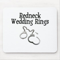Redneck Wedding Rings mousepads by BacheloretteGirl Redneck Wedding Rings mousepads