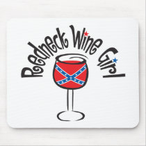 Redneck Wine Girl1 mousepads by WIneObsessions Redneck Wine Girl1 mousepads