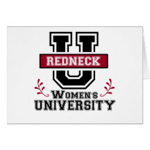 Redneck Women's Greeting Card