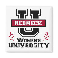 Redneck Women's University magnet
