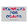Rednecks for Obama (sbp) Poster