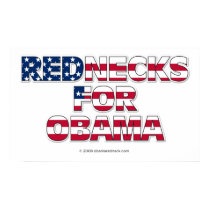 Rednecks for Obama (ssp) Poster posters