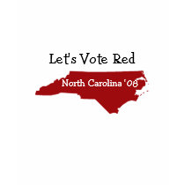 rednorthcarolina, Let's Vote Red, North Carolin... t-shirts by jenniekurono rednorthcarolina, Let's Vote Red, North Carolin... t-shirts