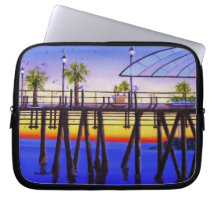 Redondo Beach Pier Computer Sleeve