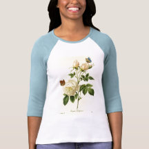 Redoute Print: 'Bengal Rose Hymanee' T Shirts