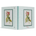 Redoute Vintage Rose Botanical binders