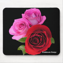 RedPinkTonedRoses2, Shalabootz Design mousepads by Shalabootz_Design RedPinkTonedRoses2, Shalabootz Design mousepads