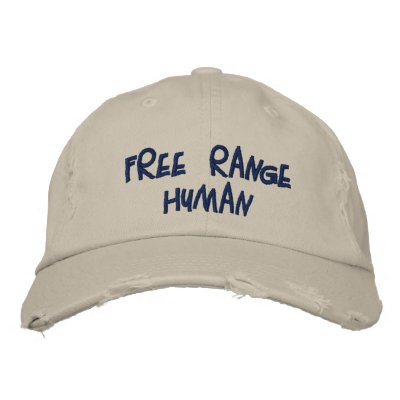 REDREAMING FREE RANGE HUMAN bbcap Embroidered Baseball Cap REDREAMING FREE RANGE HUMAN bbcap Embroidered Baseball Cap