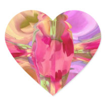 REDROSE Petal Crystal Design Sticker