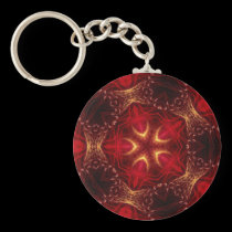 RedRoyale Fractal Keychain