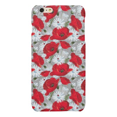 Reds and Whites Matte iPhone 6 Plus Case