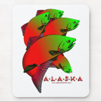REDS OF THE KENAI RIVER, ALASKA mousepads