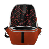 "Redskully" Commuter Bag messenger bags