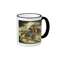 "Redtail" mugs